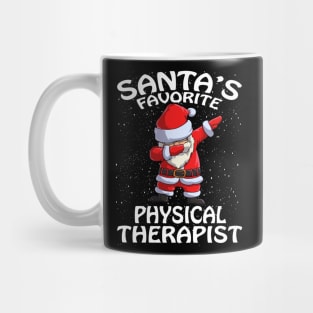 Santas Favorite Physical Therapist Christmas Mug